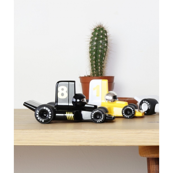 Voiture Verve Velocita Jacques Jaune 15 cm