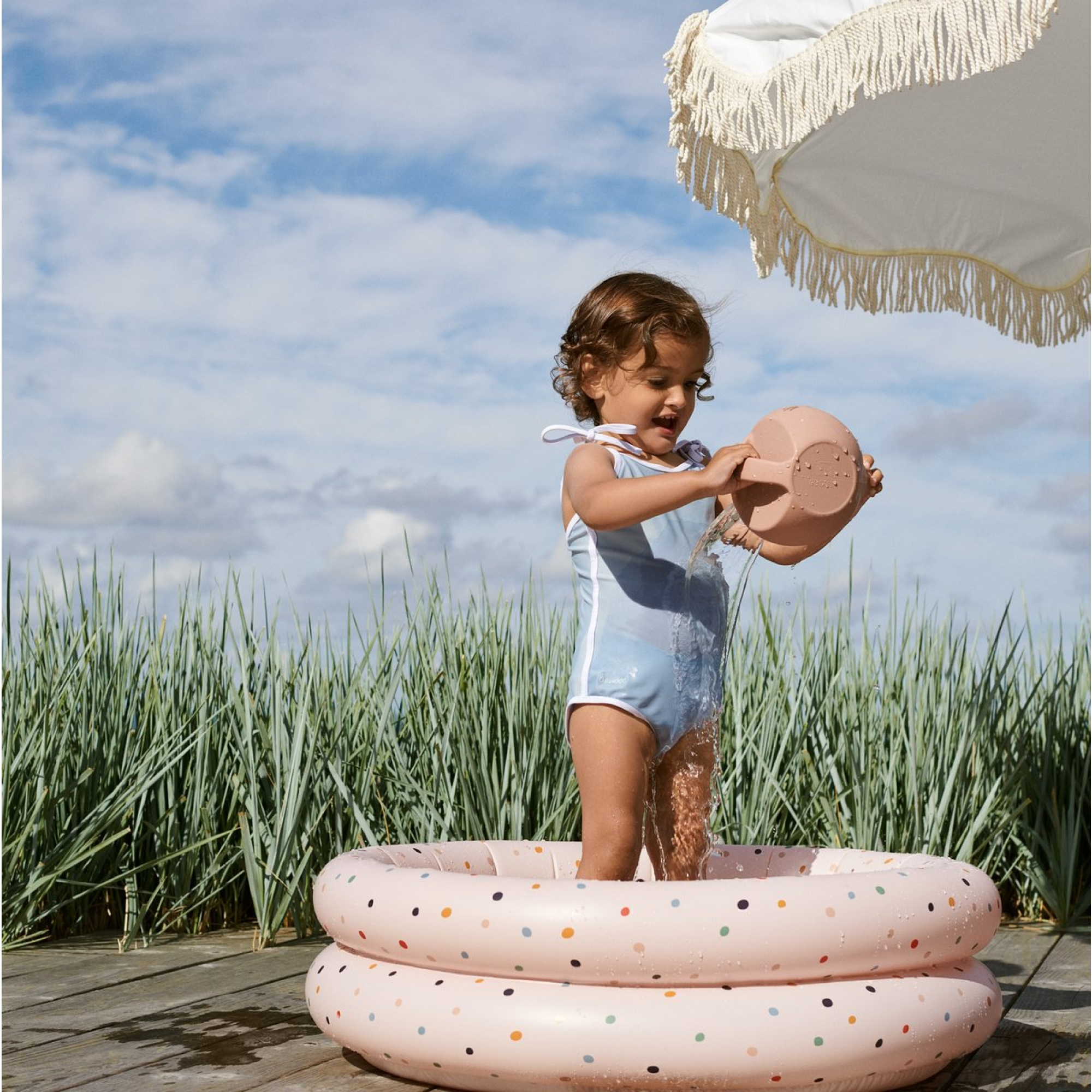 Liewood Piscine Gonflable Leonore Confetti Mix Made In Bebe
