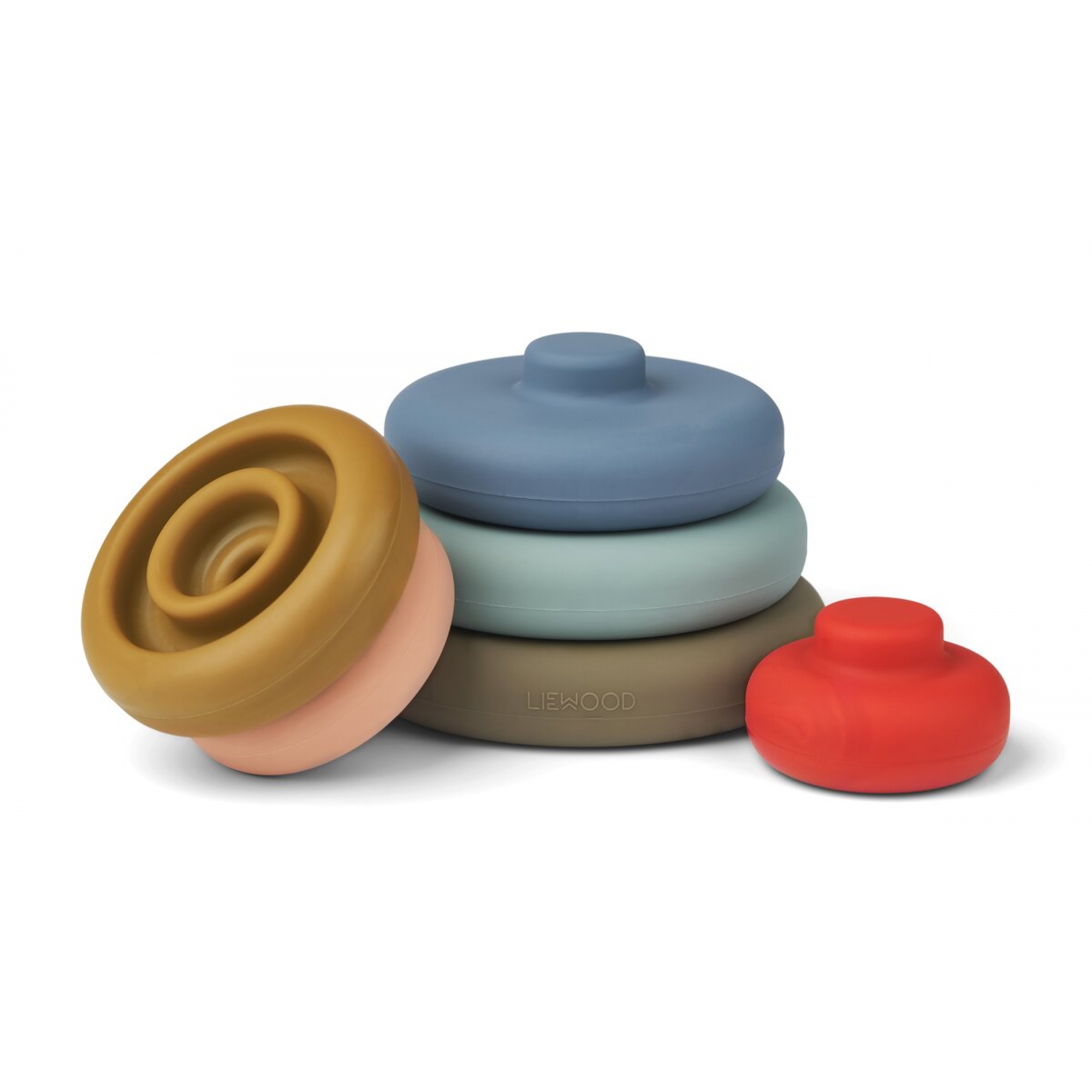 Liewood Pyramide A Empiler Multi Mix Made In Bebe