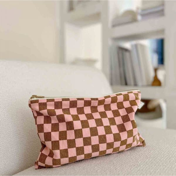 Pochette Lili Damier Strawberry et Caramel