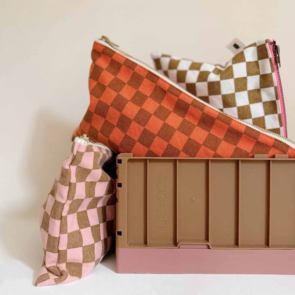 Pochette Lili Damier Strawberry et Caramel