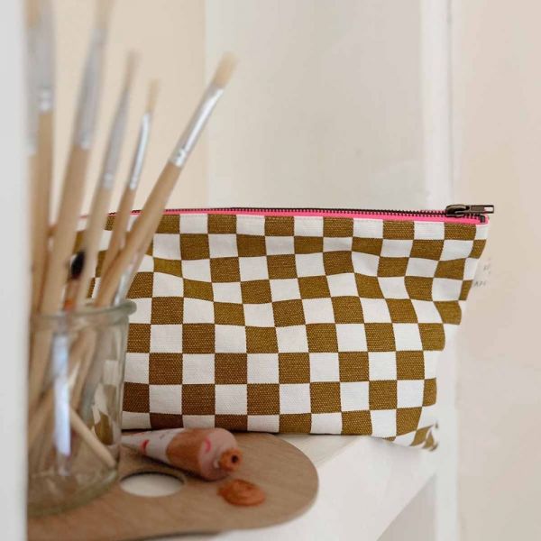 Pochette Lili Damier Washed Caramel