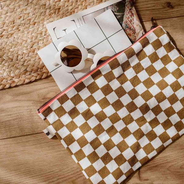 Pochette Lili Damier Washed Caramel