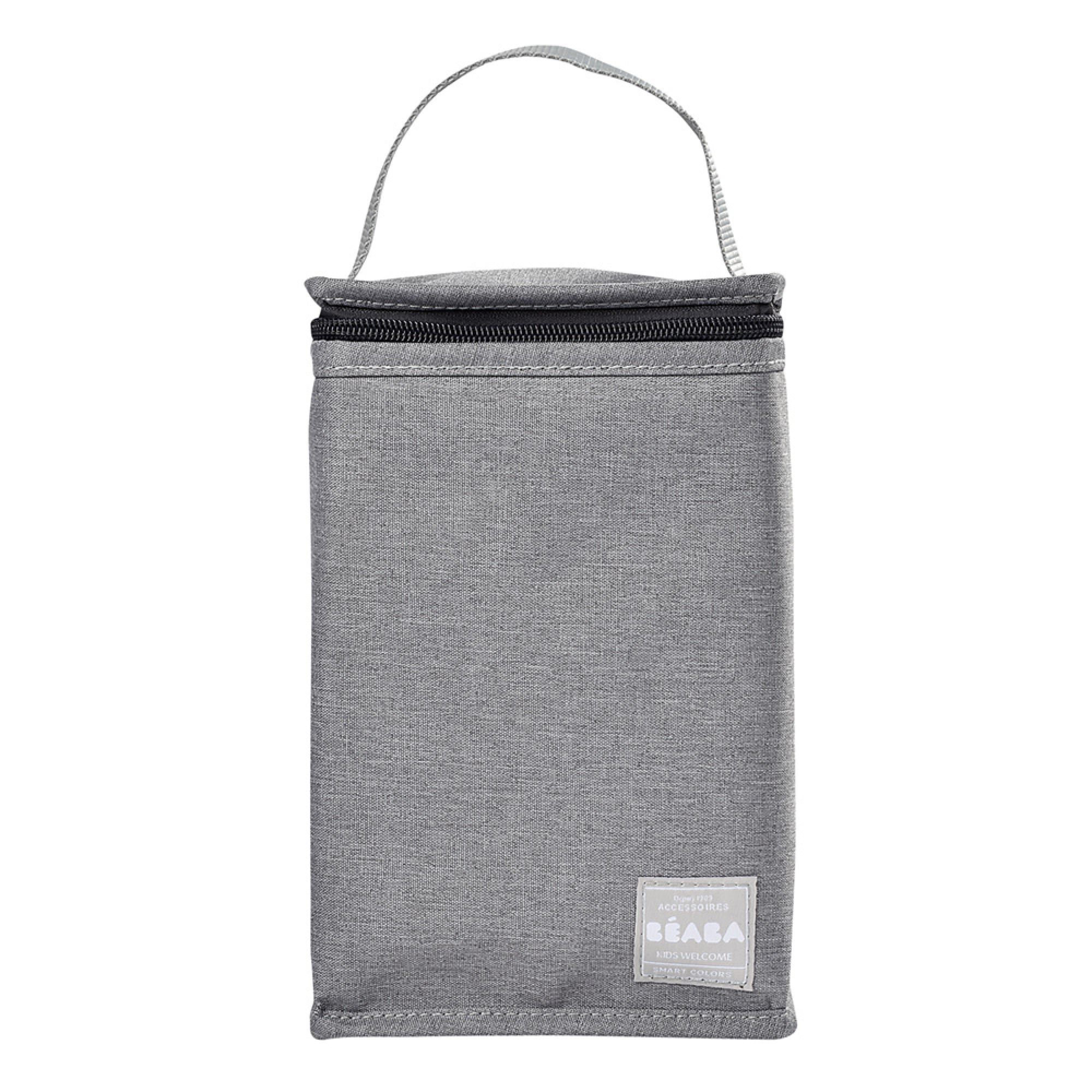 Beaba Pochette Repas Isotherme Gris Chine Made In Bebe