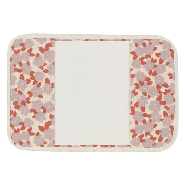 Protège carnet de santé Poema nid d'abeille Mauve Sakura