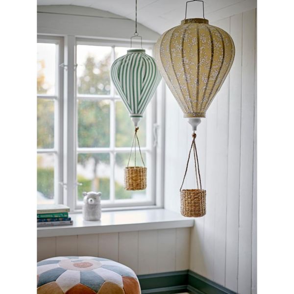 Mobile montgolfière d'éveil bébé Vert