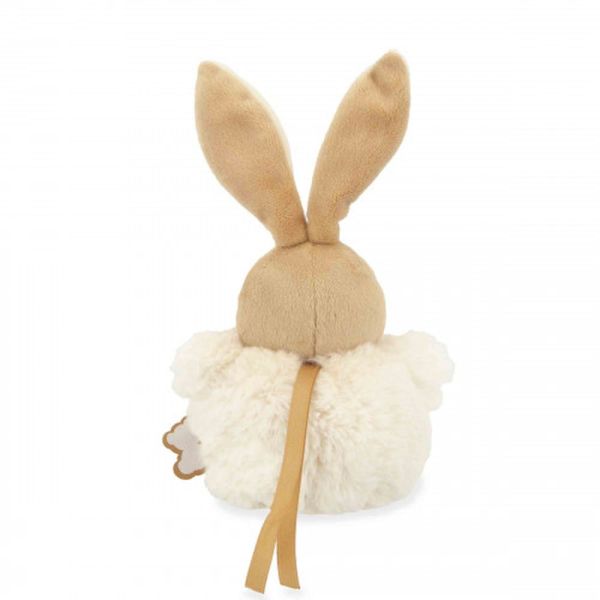 Petite peluche Pompon Lapin crème