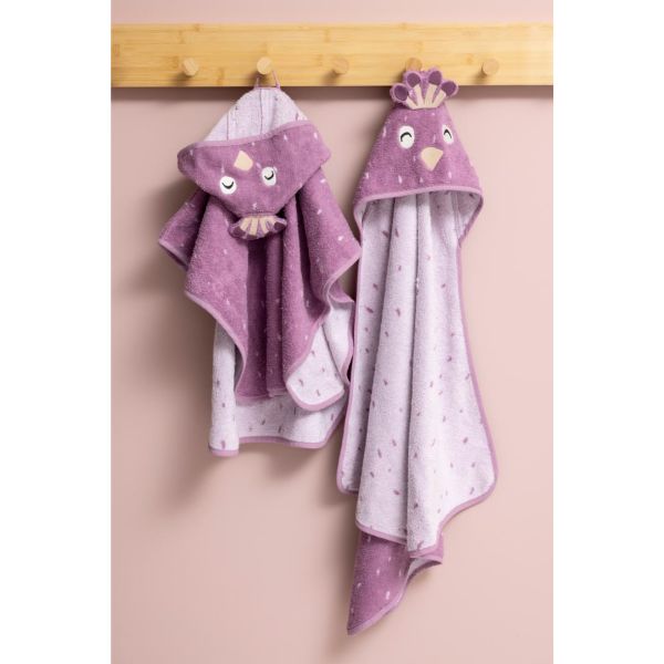 Poncho de bain enfant Mrs. Peacock