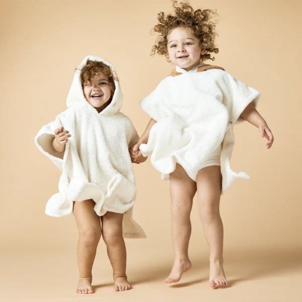 Poncho de bain Comme un bonbon Réglisse
