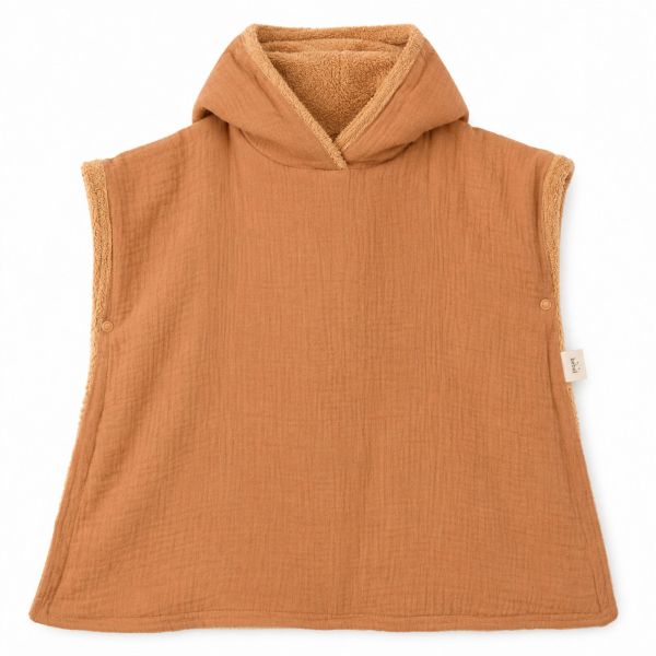 Poncho de bain enfant en éponge Camel 2-4 ans