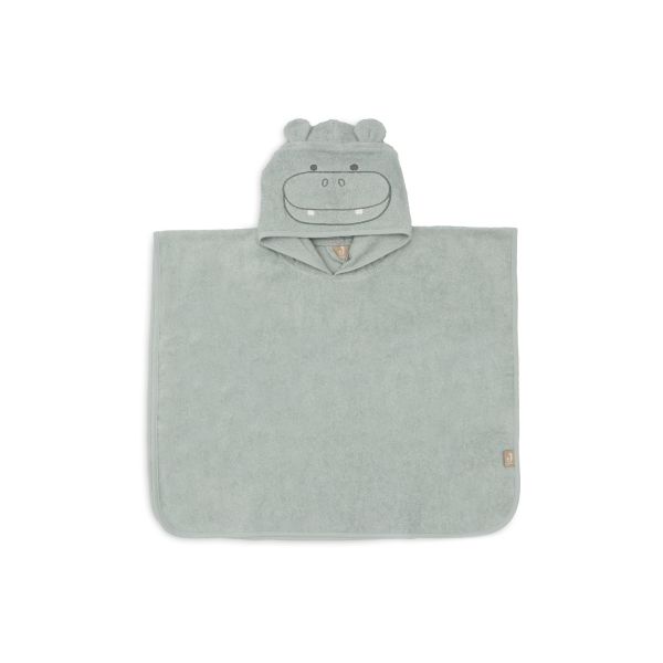 Poncho de bain éponge Hippo Happy