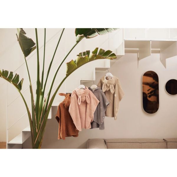 Poncho de bain éponge Milky Coffee