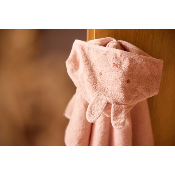 Poncho de bain éponge Miffy Silk Rose
