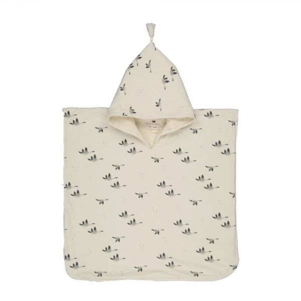 Poncho de bain 4/6 ans Pepito Oie naturel