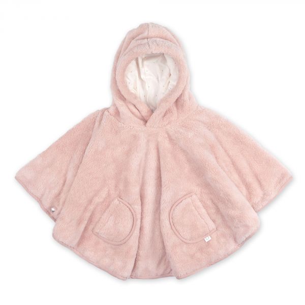 Poncho chaud Softy Rose