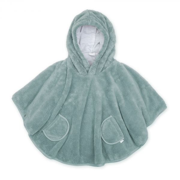 Poncho chaud Softy Vert céladon