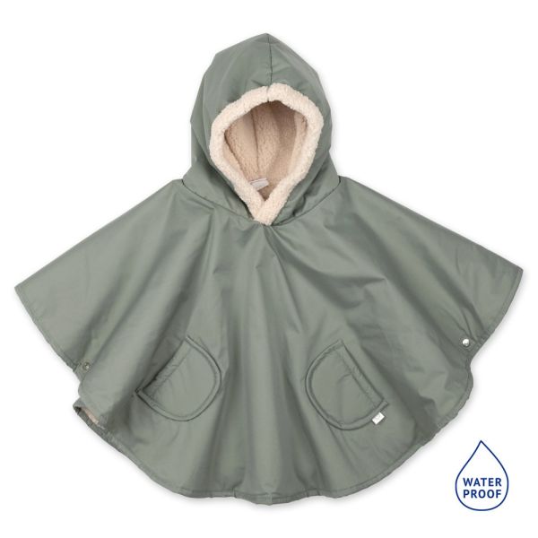 Poncho chaud de voyage imperméable Green
