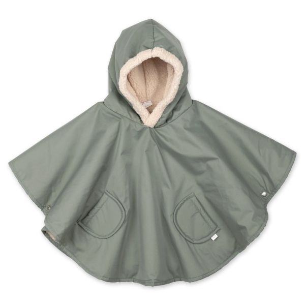 Poncho chaud de voyage imperméable Green