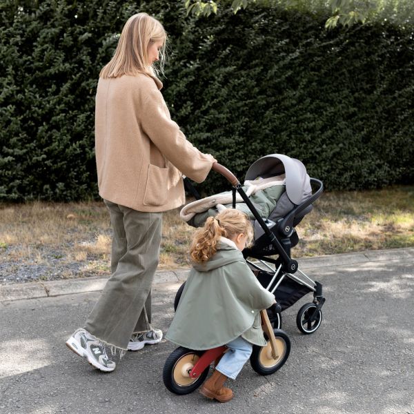 Poncho chaud de voyage imperméable Green