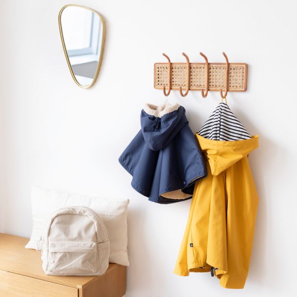 Poncho chaud de voyage imperméable Navy