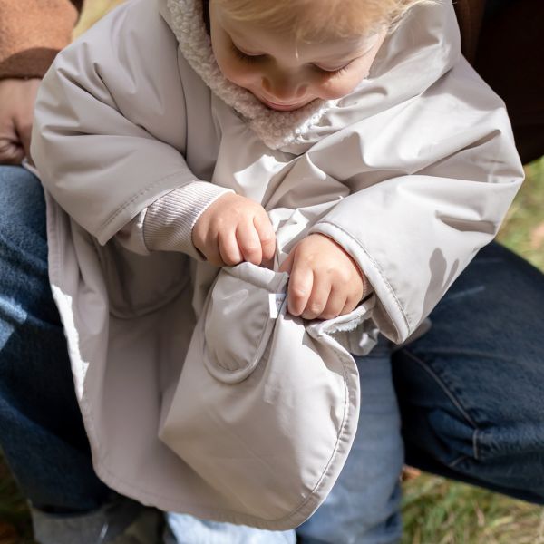 Poncho chaud de voyage imperméable Neutral