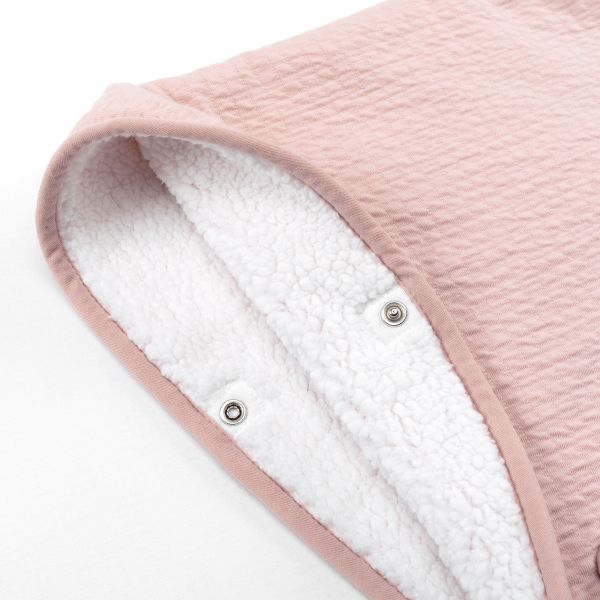 Poncho chaud Teddy Rose