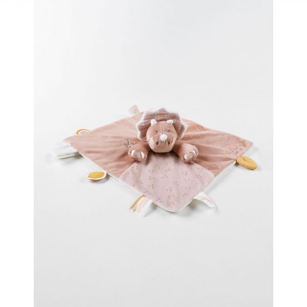 Doudou veloudoux Popsie rose