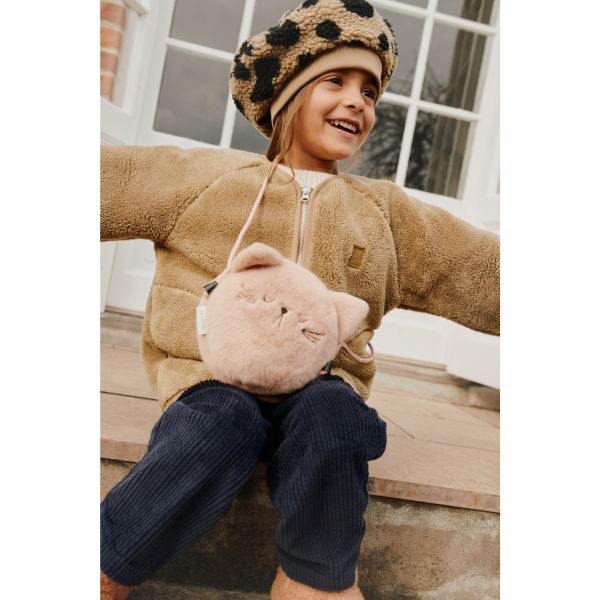 Béret polaire enfant Poplar Mega leo oat mix 1/2 ans