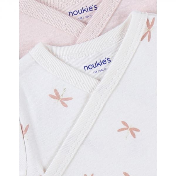 Lot de 2 bodies coton bio manches longues prématuré - Popsie