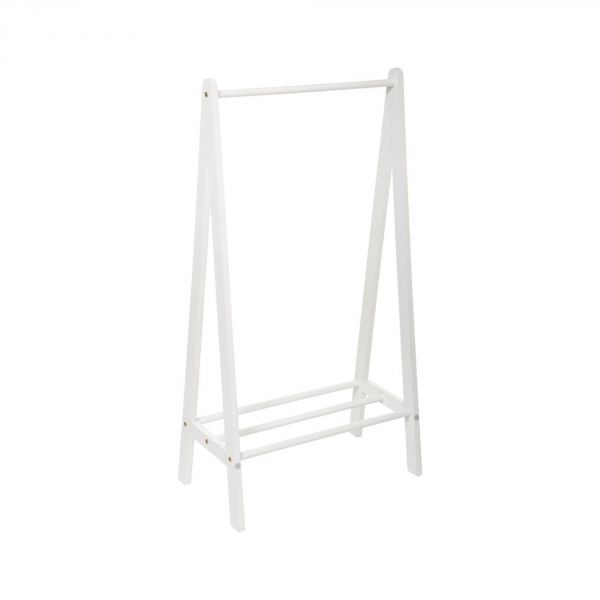Portant à vêtements enfant blanc