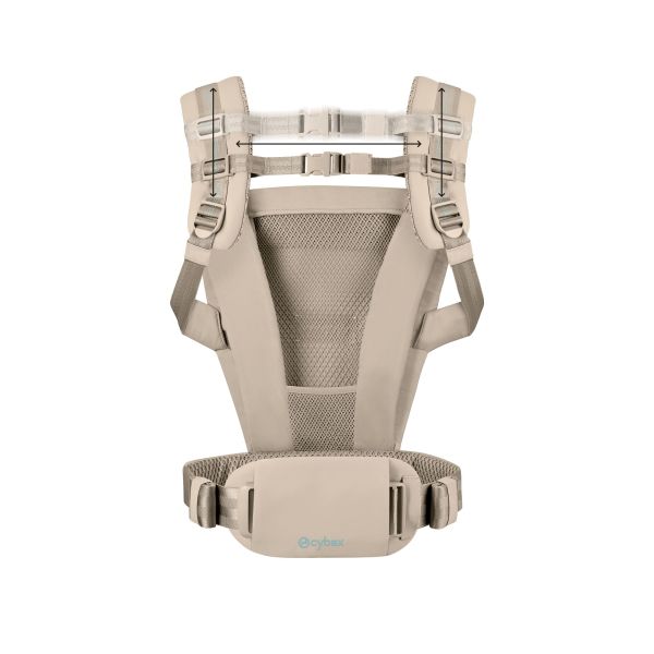 Porte-bébé ergonomique Amya évolutif et respirant Almond Beige