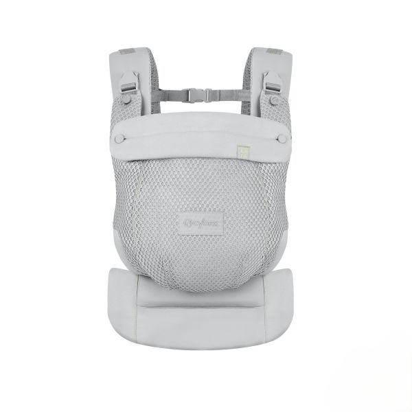 Porte-bébé ergonomique Amya évolutif et respirant Fog Grey