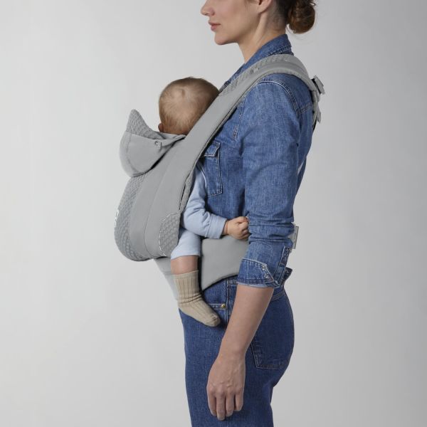 Porte-bébé physiologique Coya Thunder Grey
