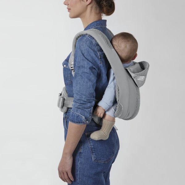 Porte-bébé physiologique Coya Thunder Grey