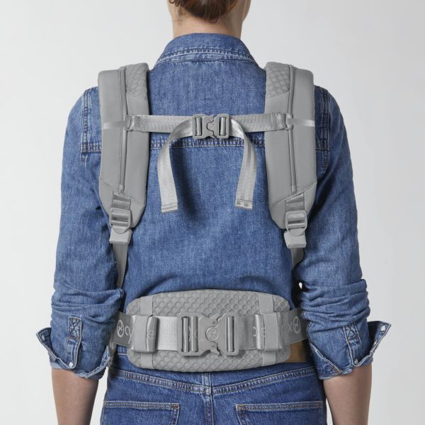 Porte-bébé physiologique Coya Thunder Grey