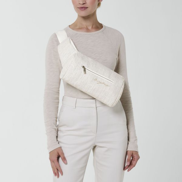 Porte-bébé physiologique Coya Bouclé Cream White