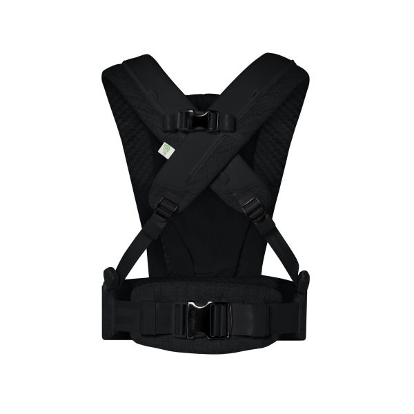Porte-bébé physiologique Coya Bouclé Stone Black