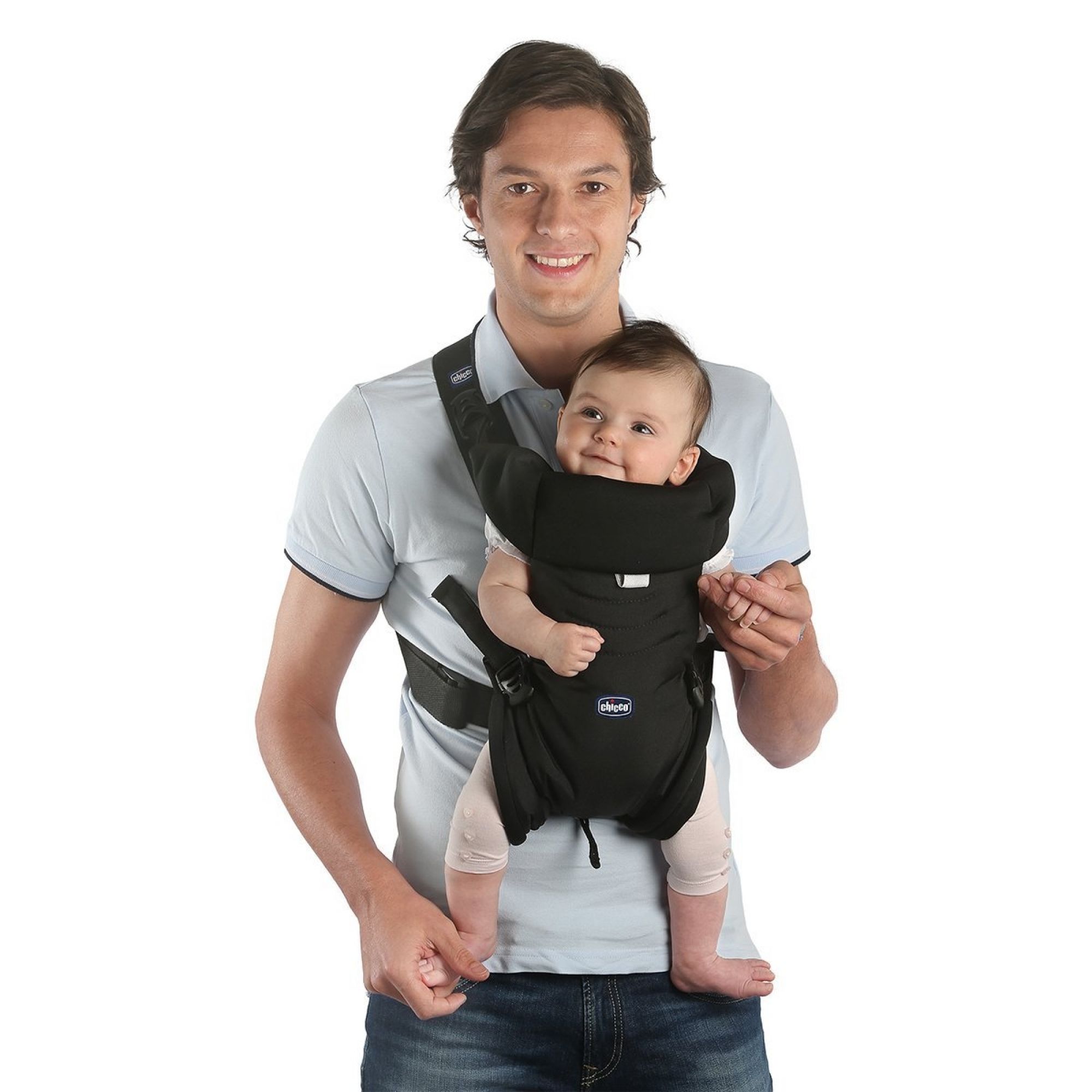 Porte bébé ventral EasyFit Black night - Made in Bébé