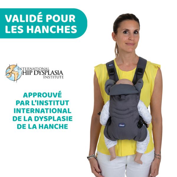 Porte-bébé ventral EasyFit Moon grey