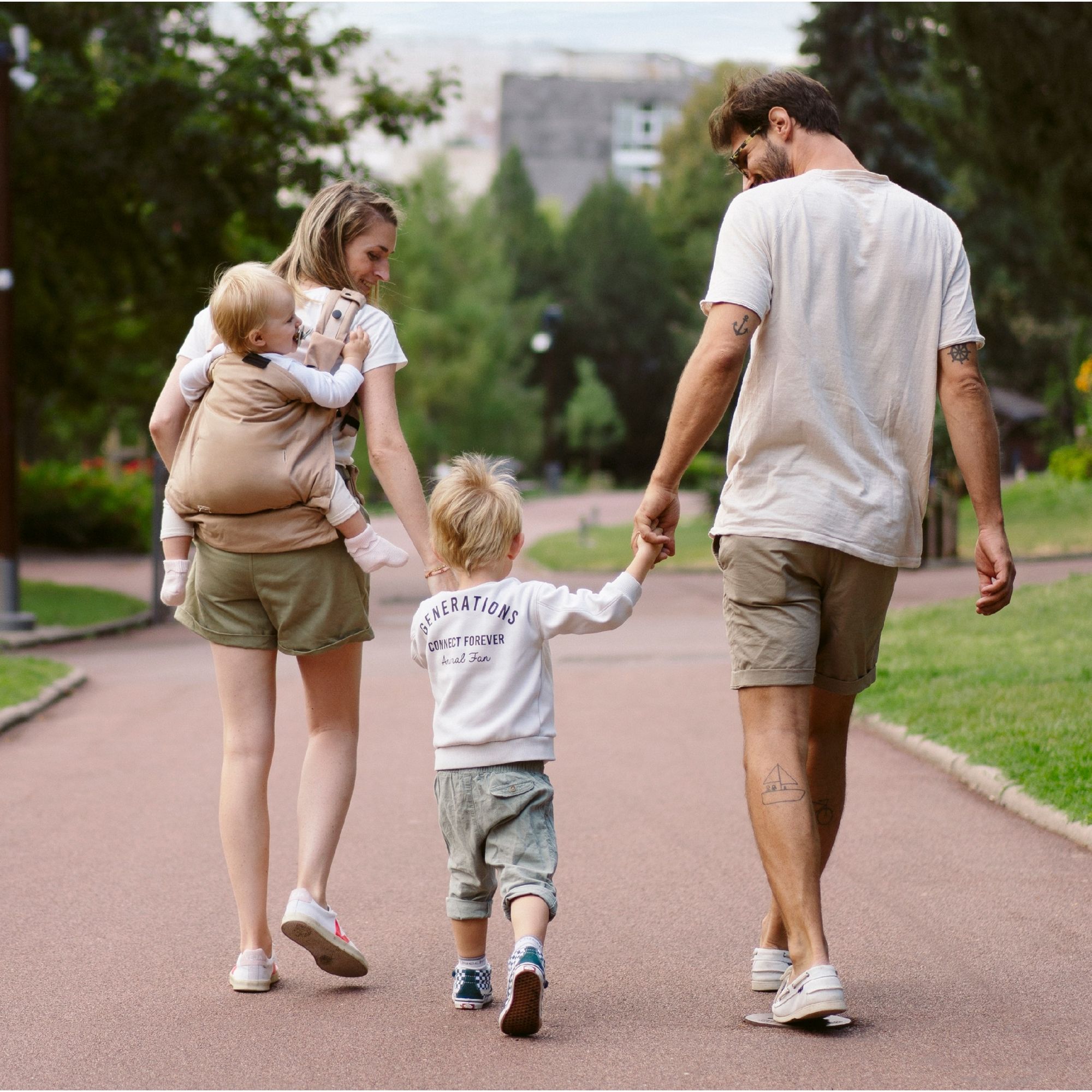 Porte-bébé physiologique, Dès la naissance - Moov & Boost