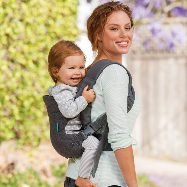 Porte Bébé Flip Ergo 4 en 1 Gris