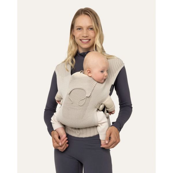 Porte bébé ergonomique Flybaby All crème