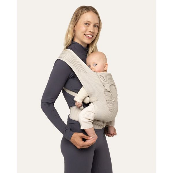 Porte bébé ergonomique Flybaby All crème