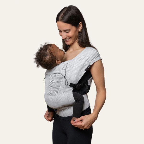 Porte bébé ergonomique Flybaby Grey