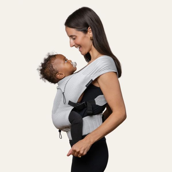 Porte bébé ergonomique Flybaby Grey