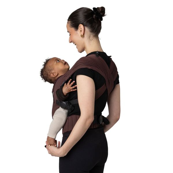 Porte bébé ergonomique Flybaby Mokka