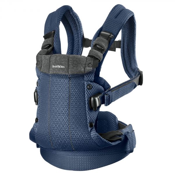 Porte bébé Harmony Mesh 3D Bleu Marine