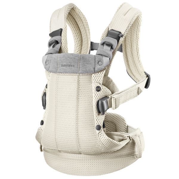 Porte bébé Harmony Mesh 3D Crème