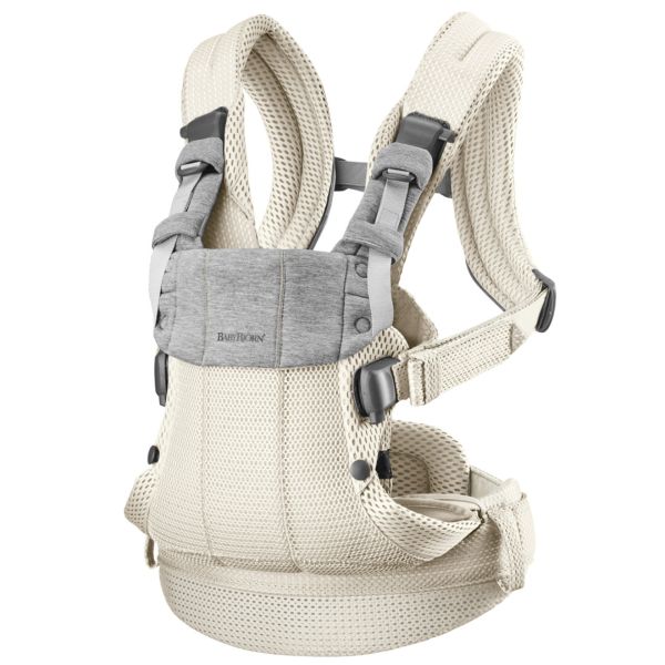 Porte bébé Harmony Mesh 3D Crème