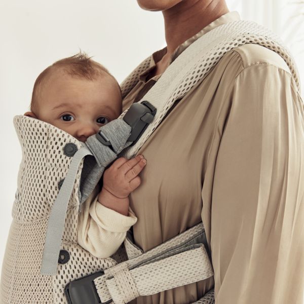 Porte bébé Harmony Mesh 3D Crème